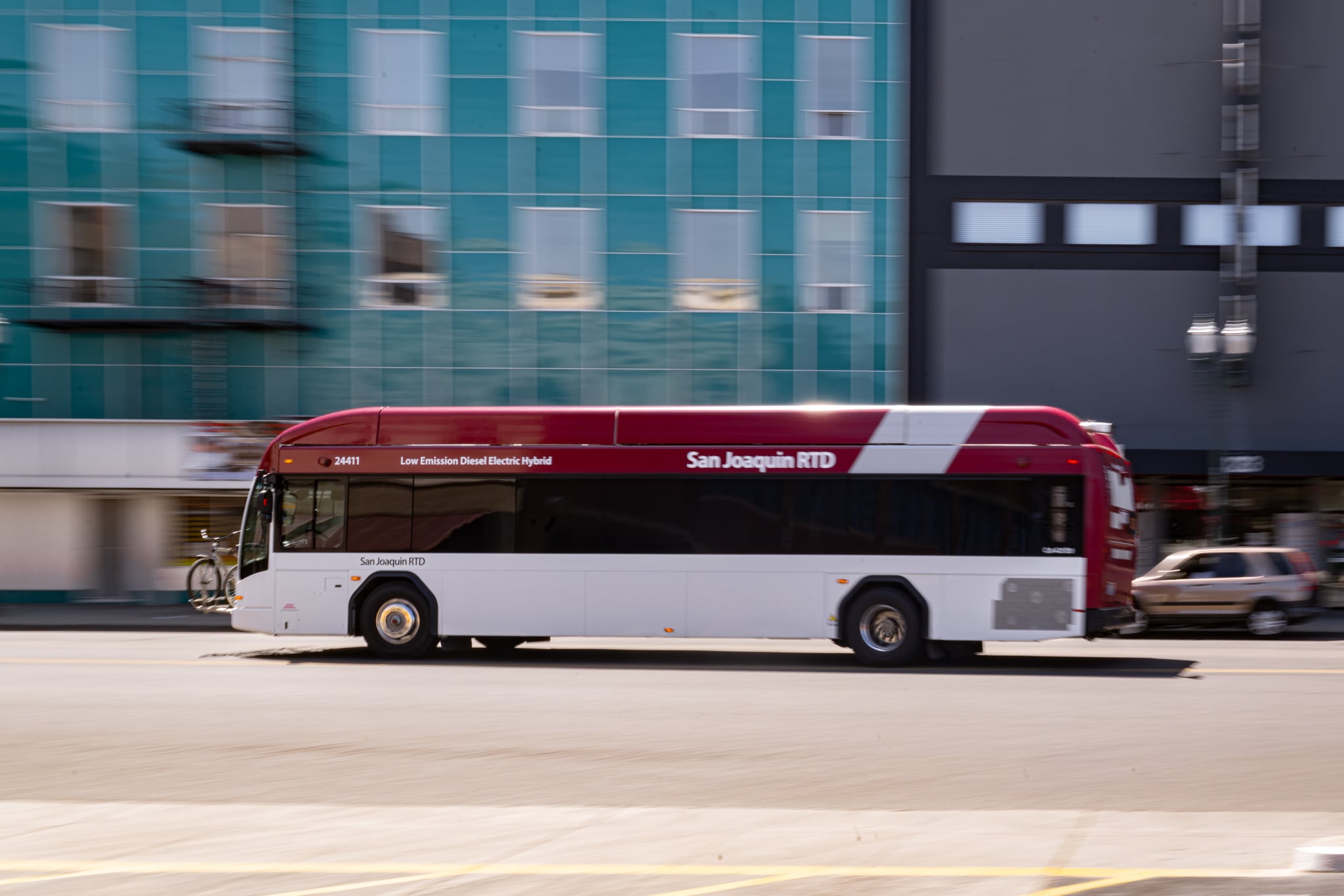 San Joaquin RTD Transit Background